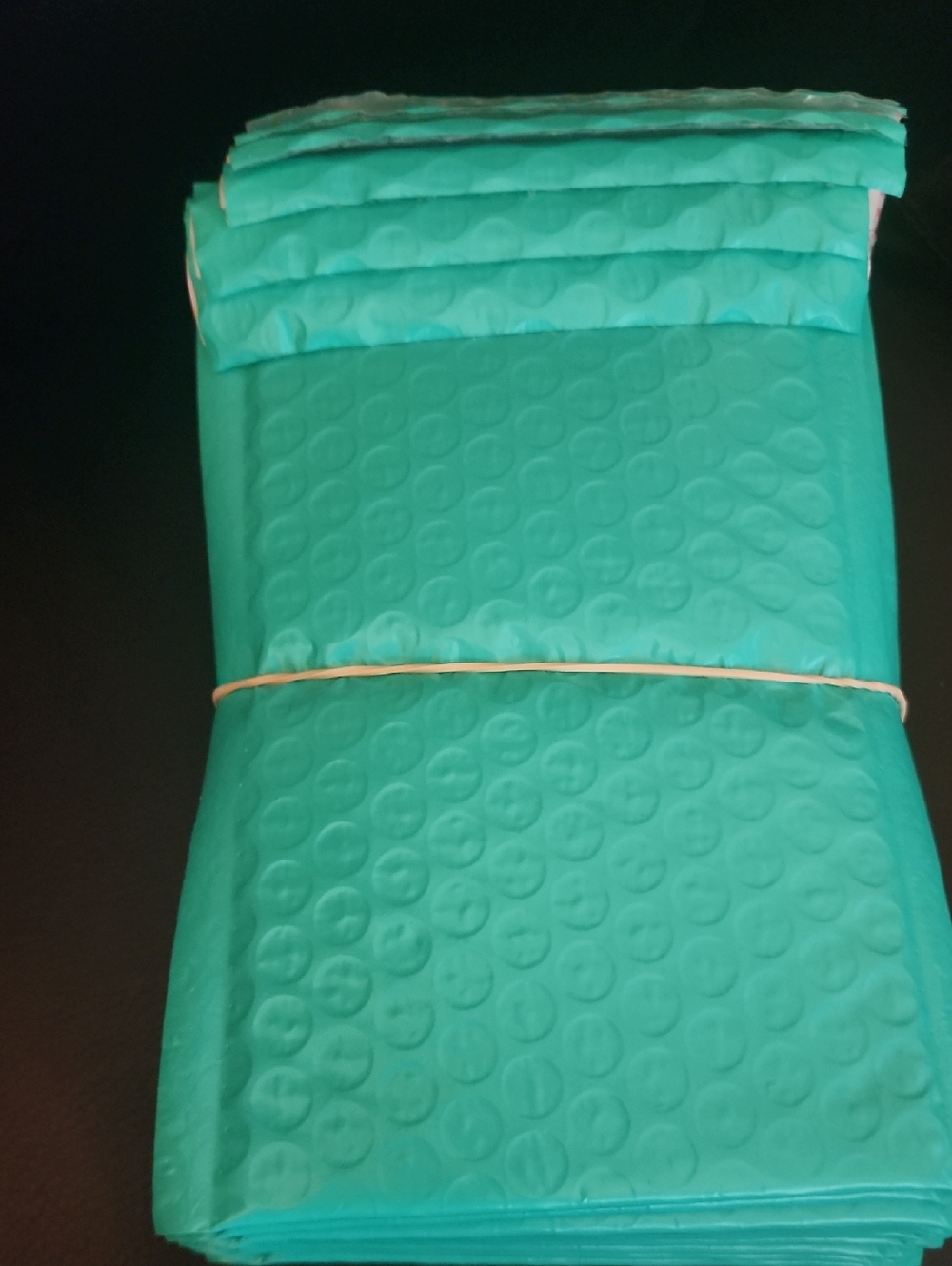 Bubble Mailers (10) Polymailers (20) Teal - Picture 2 of 3